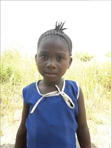 Choose a child to sponsor, like this little girl from Tegloma, Aminata age 6