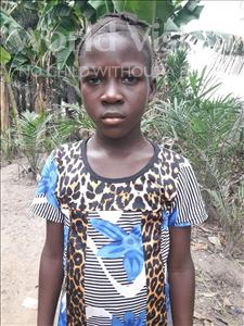 Choose a child to sponsor, like this little girl from Tegloma, Fatmata age 12