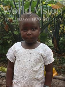 Choose a child to sponsor, like this little girl from Tegloma, Memuna age 6