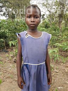 Choose a child to sponsor, like this little girl from Tegloma, Titty age 8