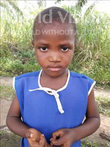 Choose a child to sponsor, like this little girl from Tegloma, Adama age 5