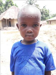 Choose a child to sponsor, like this little boy from Tegloma, Patrick age 4