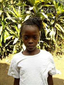Choose a child to sponsor, like this little girl from Tegloma, Abibatu age 8