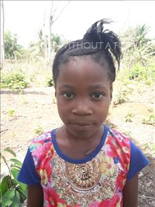 Choose a child to sponsor, like this little girl from Tegloma, Mary age 6