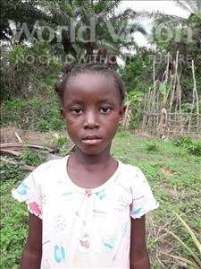 Choose a child to sponsor, like this little girl from Tegloma, Elizabeth age 6