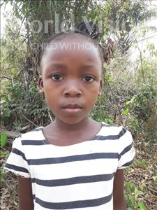 Choose a child to sponsor, like this little girl from Tegloma, Mamie age 8