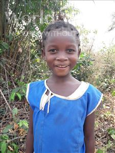 Choose a child to sponsor, like this little girl from Tegloma, Seibatu age 5