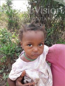 Choose a child to sponsor, like this little girl from Tegloma, Fudia age 5
