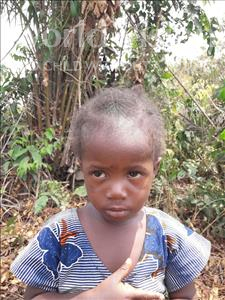 Choose a child to sponsor, like this little girl from Tegloma, Sallay age 2