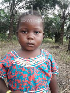 Choose a child to sponsor, like this little girl from Tegloma, Mamie age 2