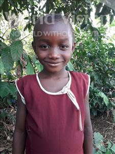 Choose a child to sponsor, like this little girl from Tegloma, Lucy age 7