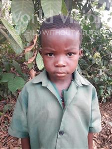 Choose a child to sponsor, like this little boy from Tegloma, Jusu age 6