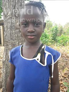 Choose a child to sponsor, like this little girl from Tegloma, Melrose I age 6