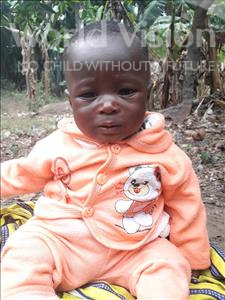 Choose a child to sponsor, like this little boy from Tegloma, Gilbrilla age