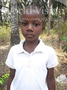 Choose a child to sponsor, like this little girl from Tegloma, Mamie age 6