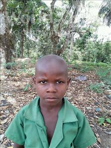 Choose a child to sponsor, like this little boy from Jaiama Bongor, Mathew age 8