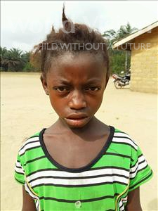 Choose a child to sponsor, like this little girl from Jaiama Bongor, Mamie age 7