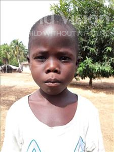 Choose a child to sponsor, like this little boy from Jaiama Bongor, Tommy age 8