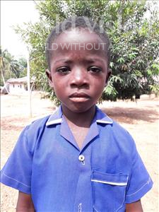 Choose a child to sponsor, like this little boy from Jaiama Bongor, Lahai age 8