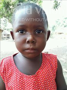 Choose a child to sponsor, like this little girl from Jaiama Bongor, Safula age 2
