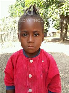 Choose a child to sponsor, like this little girl from Jaiama Bongor, Hawa age 5