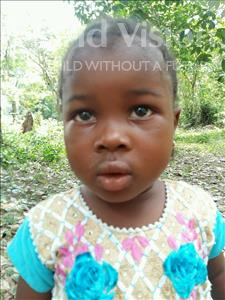 Choose a child to sponsor, like this little girl from Jaiama Bongor, Susan age 3