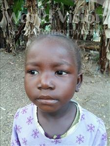 Choose a child to sponsor, like this little girl from Jaiama Bongor, Wuya age 4