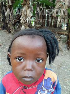 Choose a child to sponsor, like this little girl from Jaiama Bongor, Mamie age 3