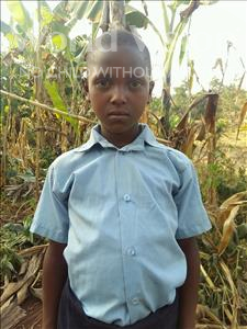 Choose a child to sponsor, like this little girl from Kibiga-Mulagi (Kimu), Sarah age 8