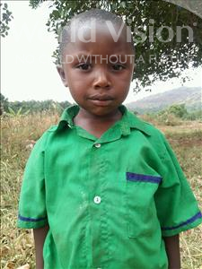Choose a child to sponsor, like this little boy from Kibiga-Mulagi (Kimu), Fred age 4