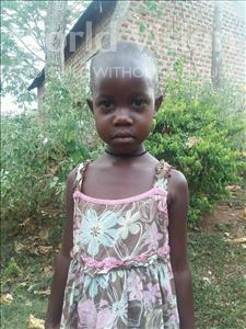 Choose a child to sponsor, like this little girl from Kibiga-Mulagi (Kimu), Vivian age 6