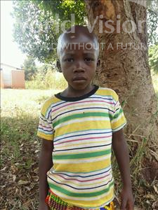 Choose a child to sponsor, like this little girl from Kibiga-Mulagi (Kimu), Jovia age 6