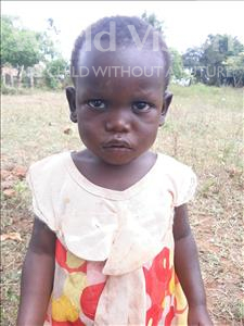 Choose a child to sponsor, like this little girl from Busitema, Justine age 2