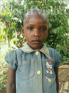 Choose a child to sponsor, like this little girl from Ntwetwe, Leticia age 4