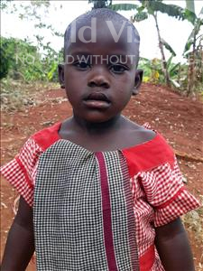 Choose a child to sponsor, like this little girl from Ntwetwe, Majorine age 4