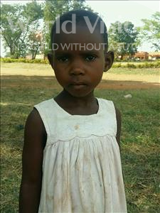 Choose a child to sponsor, like this little girl from Ntwetwe, Joan age 5