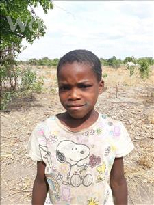 Choose a child to sponsor, like this little girl from Keembe, Rabecca age 8