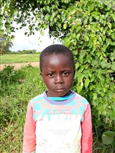 Choose a child to sponsor, like this little boy from Keembe, Ethan age 5