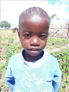 Choose a child to sponsor, like this little boy from Keembe, Ivess age 5