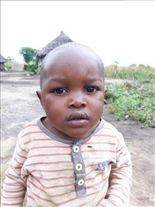Choose a child to sponsor, like this little boy from Keembe, Luck age 2