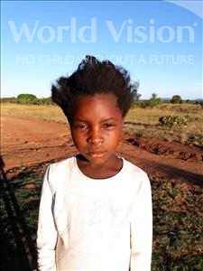 Choose a child to sponsor, like this little girl from Keembe, Mweengu age 7
