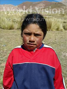 Choose a child to sponsor, like this little girl from Mosoj P'unchay, Beatriz age 8