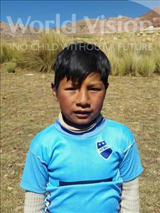 Choose a child to sponsor, like this little boy from Mosoj P'unchay, Ruben age 8