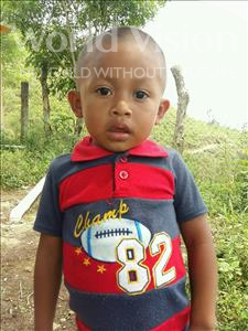 Choose a child to sponsor, like this little boy from Maya, Romer Robiney age 3