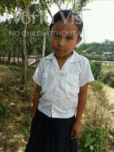 Choose a child to sponsor, like this little girl from Maya, Kenia Yadira age 7