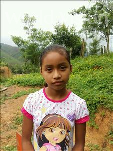 Choose a child to sponsor, like this little girl from Maya, Nayeli Lizeth age 9