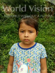 Choose a child to sponsor, like this little girl from Maya, Darling Nohemi age 5