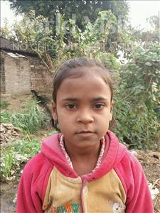 Choose a child to sponsor, like this little girl from Bhojpur, Akancha age 8