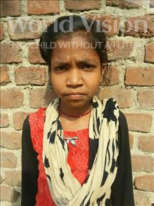 Choose a child to sponsor, like this little girl from Bhojpur, Sony age 13