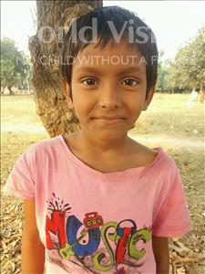 Choose a child to sponsor, like this little girl from Bhojpur, Kritika age 8